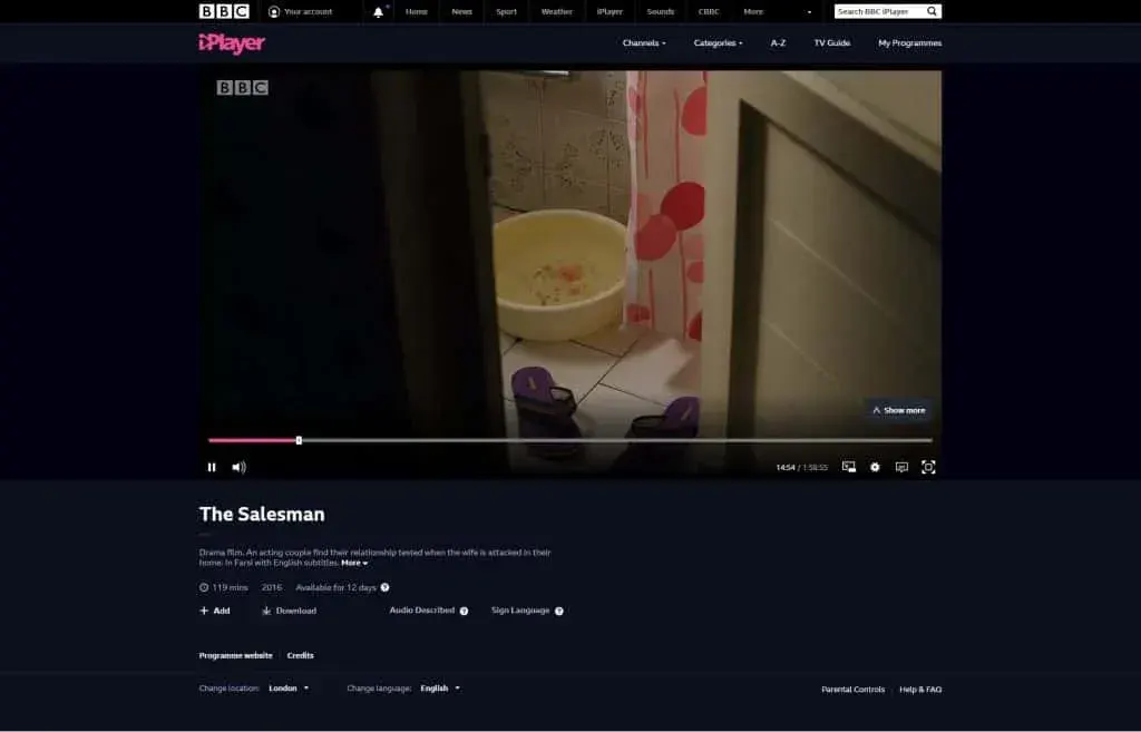 BBC iPlayer官网APP下载视频下载详细教程 截图
