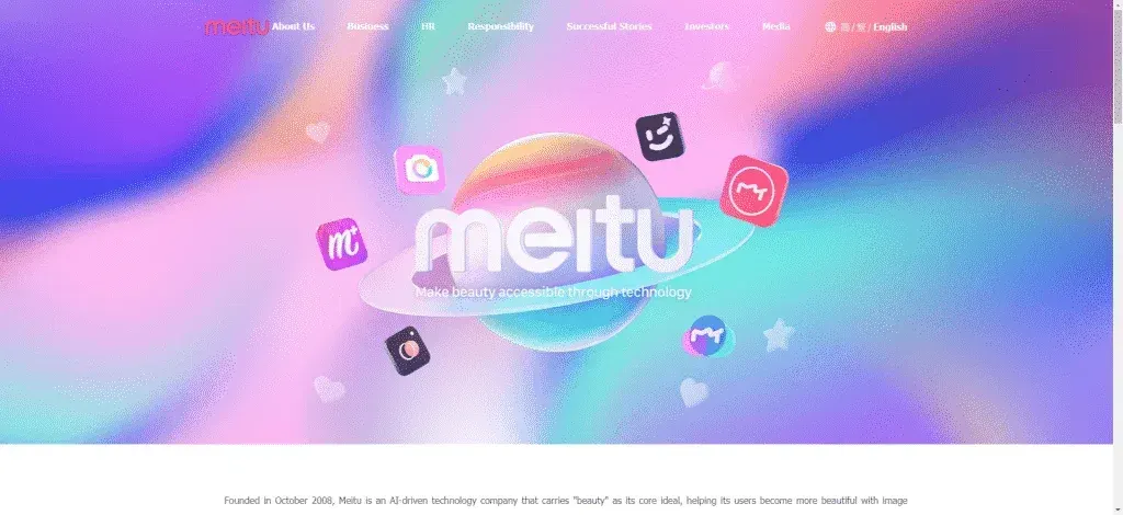 美图秀秀国际版：全球美图编辑神器Meitu 截图