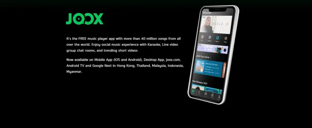 JOOX 官网地址是什么?