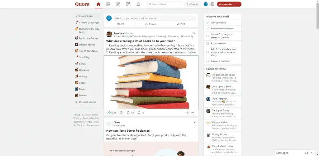 Quora和知乎有什么不同？在中国如何下载注册Quora？ 截图